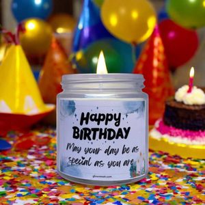 GLOWMINATi Happy Birthday Scented Candle 110gm