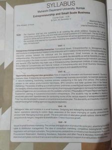 Entrepreneurship Book - Semester V