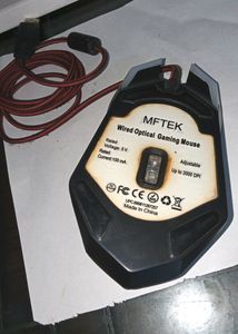 MFTEK LED Backlit USB Gaming Mouse