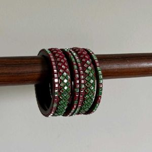 Stonework Bangle Set