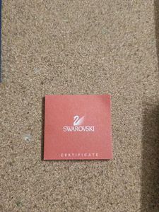 Swarovski Crystal Guitar With Box