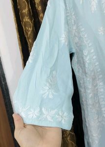 pestal clr heavy chicken kari work kurti