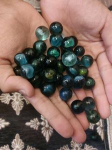 Green Agate Beads