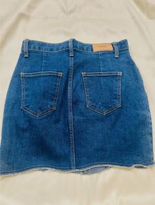 Denim Mini Skirt