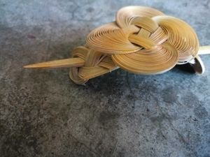 Handmade Woven Hair Pin