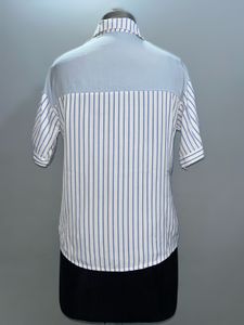 Pinterest White And Blue Striped Shirt