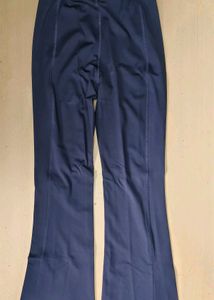 Zip-Up Crop Top With Track Suit