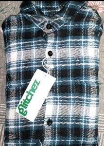 GLITCHEZ Flannel Shirt