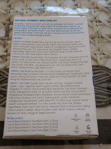 Skin Care Kit Natural Vitamin C