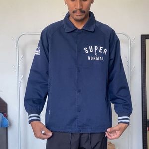 Super Normal Navy Coach Jacket