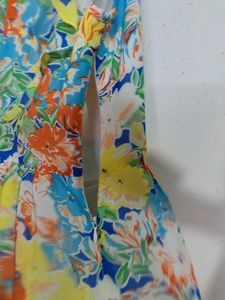 Dubai Imported Edela Floral Sheer Dress
