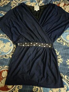 Royel Blue 💙 Party Wear Dress Only Rs150