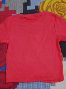 Pink Polo Style T-Shirt