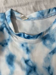 Tie &amp; Dye T-shirt In Blue