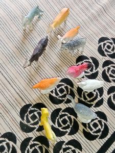 Ten Plastic Animals