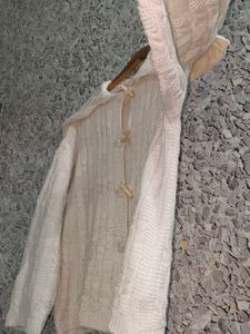 Cream Cable Knit Cardigan