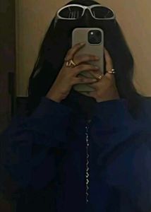 Royal Blue Oversized Hoodie