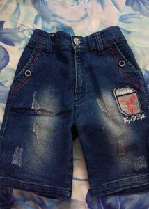 Boys&#39; Tshirt Shorts Denim &amp; Causal