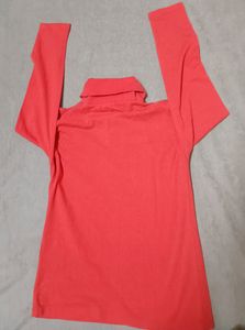 Polo Neck Girls Tshirt 8-10 Years