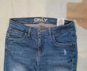 ONLY Blue Denim Jeans