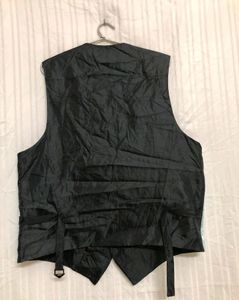 Q Brand Blue Printed Waistcoat