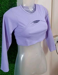 Chic Cutout Crop Top