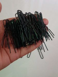 Black Bobby Pins - Hair Accessories