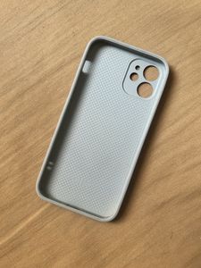 Light Grey Glass Back Cover for iPhone 12 Mini