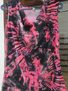 Printed Sleeveless top