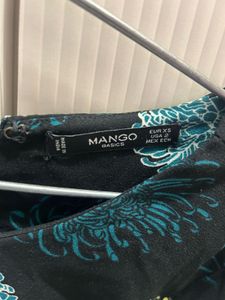 Floral Print Ruffle Sleeve Top