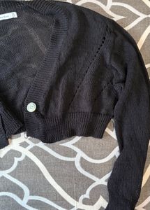 Y2k Korean Cropped Cardigan