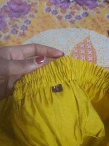 Yellow Embroidered Kurta Set
