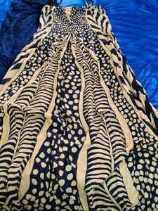 Patterned Maxi Dress