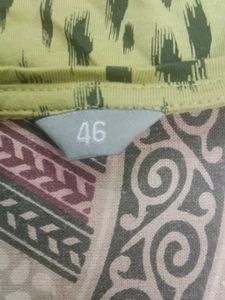 Lime Green Animal Print Dress
