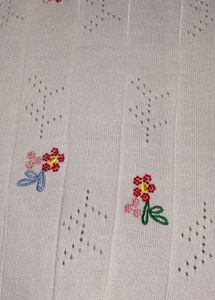 Floral Embroidered Knit Top