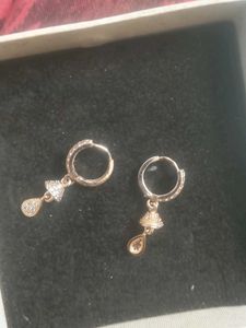 Rose Gold Drop Earrings