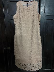 Lace Sleeveless Dress