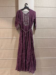 Elegant Purple Kurta