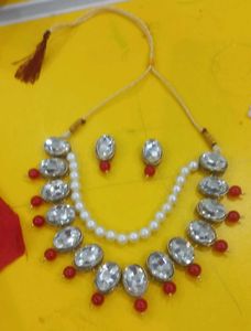 Kundan Jewellery (Necklace)