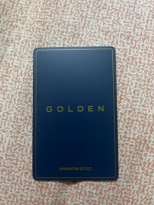 BTS Jungkook official golden Photocard