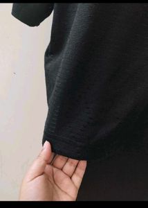 Elegant Black plus size Top