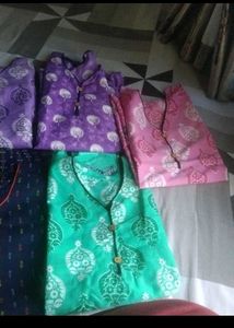 5 Cotton Kurtis