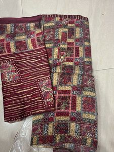 unstiched 3 piece suit Material