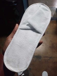 White  Slippers, Cotton Universal Size
