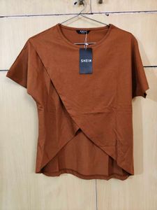 New Stylish Brown SHEIN Top
