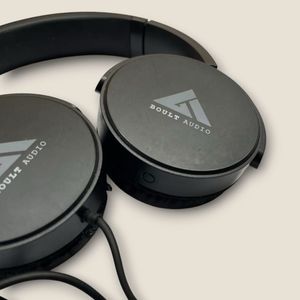 Used Boult Q2 Over-Ear Headphones - Black