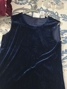 Strechable Imported Fabric Velvet Dress