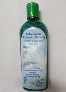 Ketoconazole Shampoo 2% W/V Anti Dandruff Antifungal Shampoo Controls Scaling Flaking And Itching