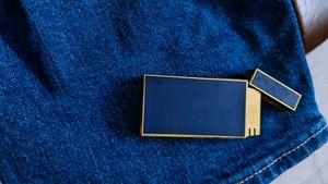 Vintage Leather Pouch lighter