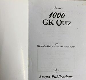 G.K QUIZ BOOK